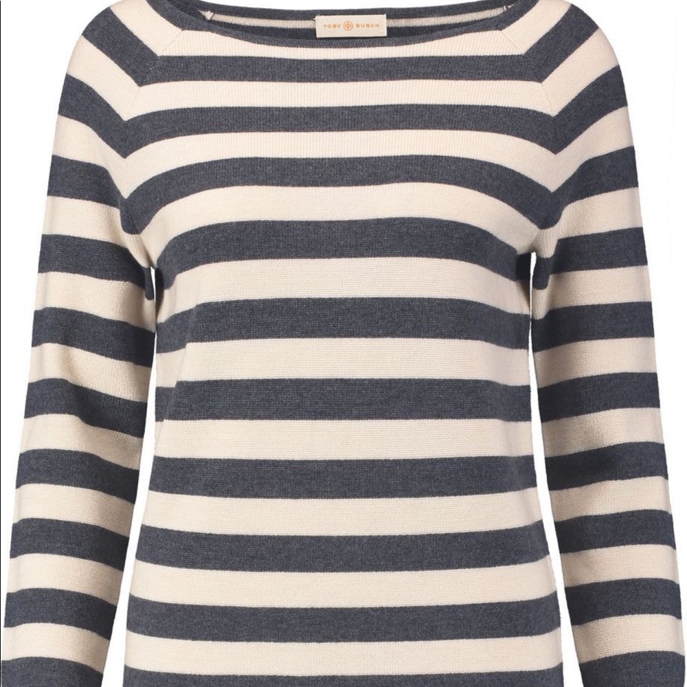 Tory Burch Striped Sweater